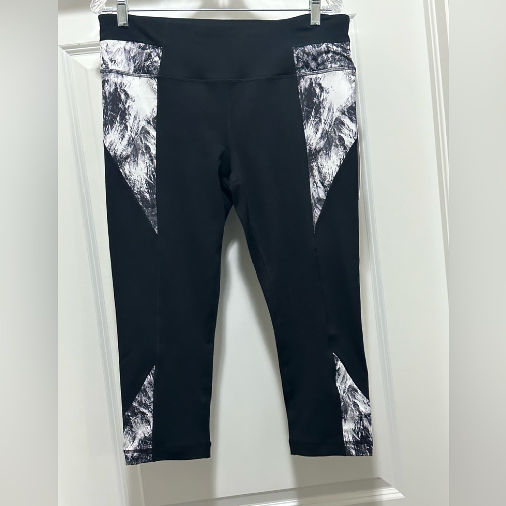 NWT - 90 Degrees by Reflex Black Leggings Size XL